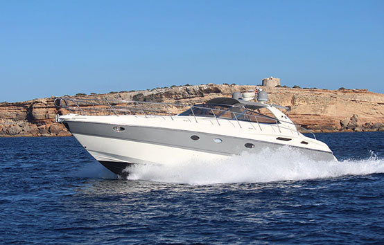 Ibiza yacht charter Cranchi 50
