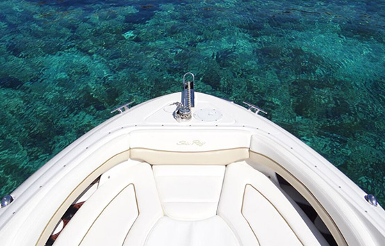 Alquiler de lancha en Ibiza Sea Ray 290