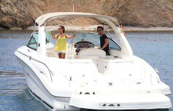 Ibiza Motorboat Charter Sea Ray 290