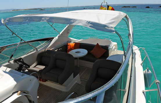 Ibiza motor boat charter Cranchi 39