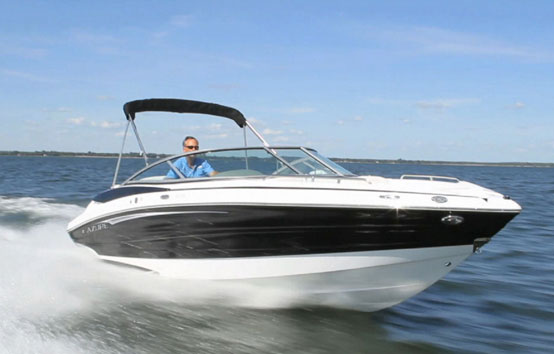 Ibiza motorboat charter Azure 298