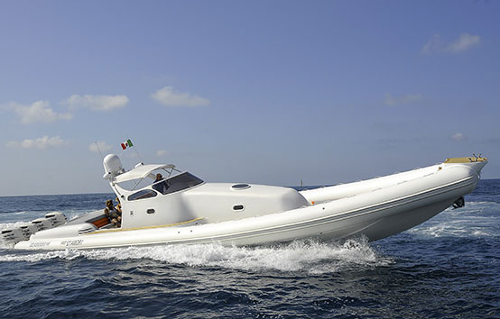 Hire Inflatable boat in Ibiza Heaven 55