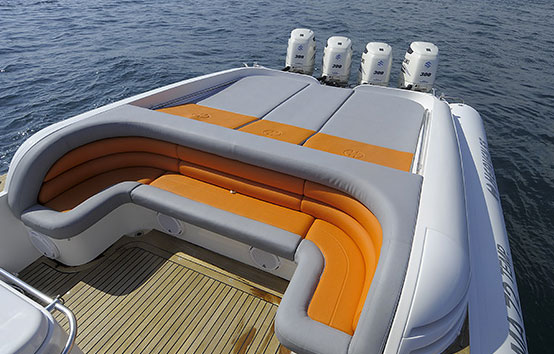 Hire Inflatable boat in Ibiza Heaven 55