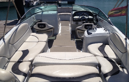 Ibiza motorboat charter Azure 298