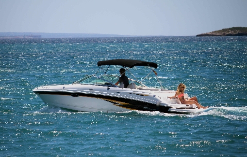 Ibiza motorboat charter Chaparral 230 SSi