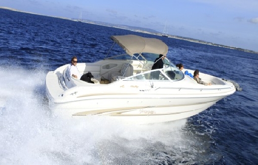 Ibiza motorboat charter Sea Ray 280
