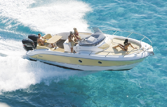 Ibiza motorboat charter Sessa key largo 28