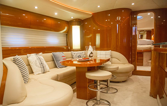 Princess V65 Interior Living room
