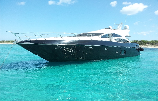 Yacht charter on Ibiza and Formentera Sunseeker Predator 74