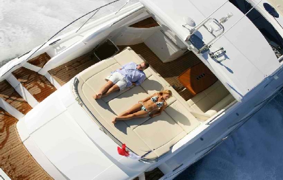 Yacht charter on Ibiza and Formentera Princess v53