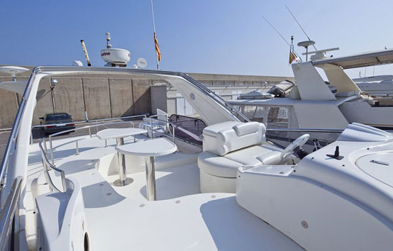 Alquiler yate en Ibiza Azimut 50