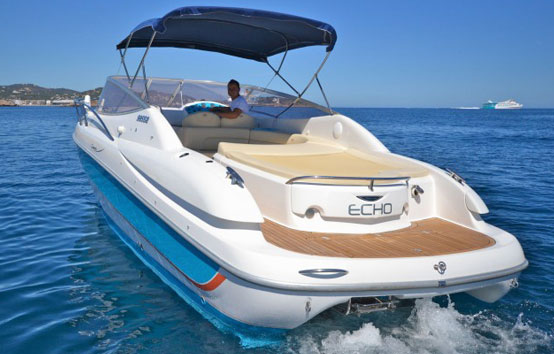 Alquiler lanchas en Ibiza Sessa 32