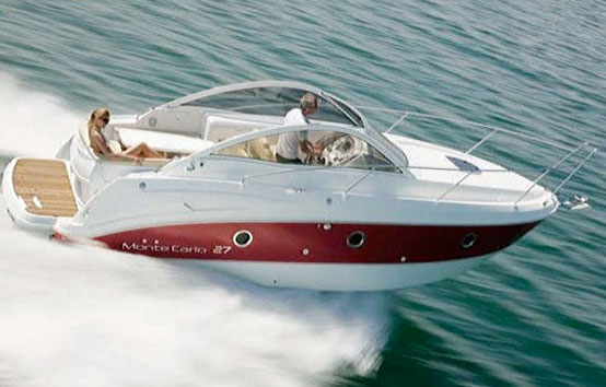 Ibiza motorboat charter montecarlo 27
