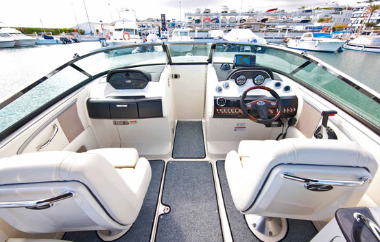 Ibiza motorboat charter Sea Ray 250 slx