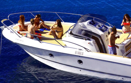 Ibiza motorboat charter Sessa key largo 30
