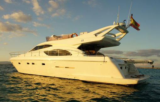 Ibiza Yachts Charter Ferreti 53