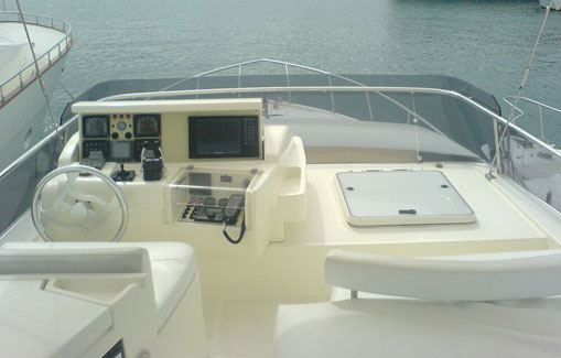 Ibiza Yachts Charter Ferreti 53