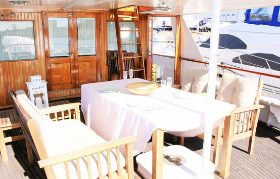 Event classic boat charter on Ibiza and Formentera