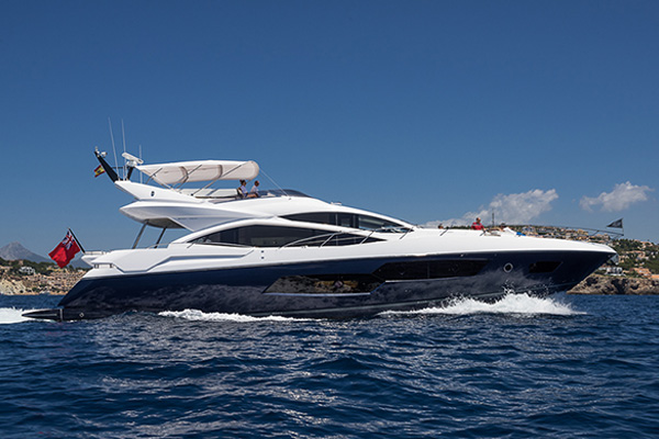 Yacht charter Ibiza and Formentera Sunseeker 80 Sport