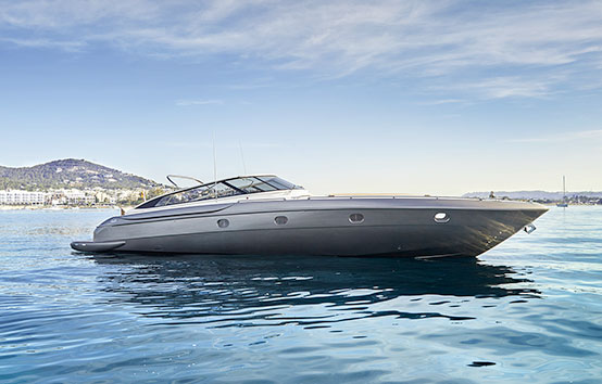 Alquiler de yate en Ibiza Baia Aqua 54