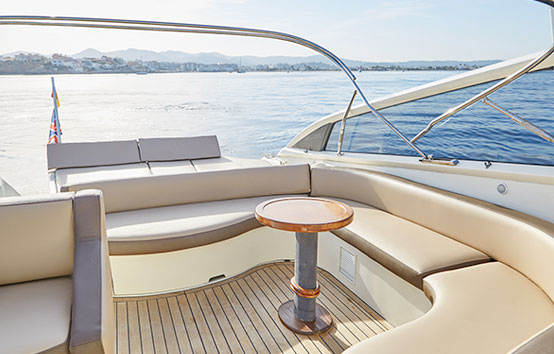 Alquiler de yate en Ibiza Baia Aqua 54