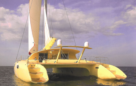 Seven cabins catamaran rental in Ibiza