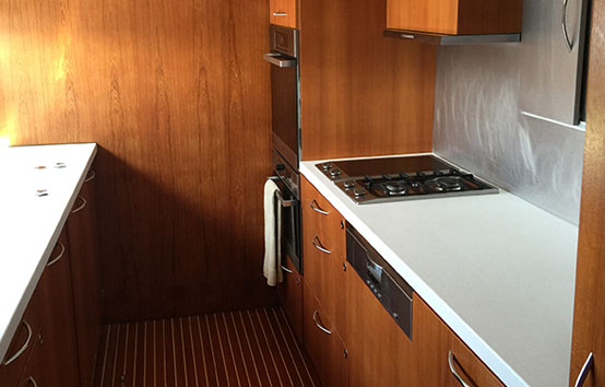 Seven cabins catamaran rental in Ibiza