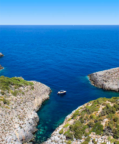 Tagomago Island in Ibiza