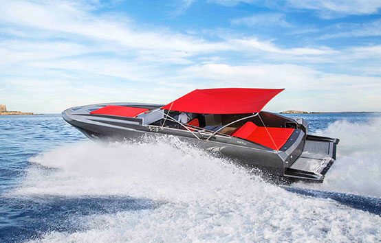 Ibiza motorboat charter Stealth 50