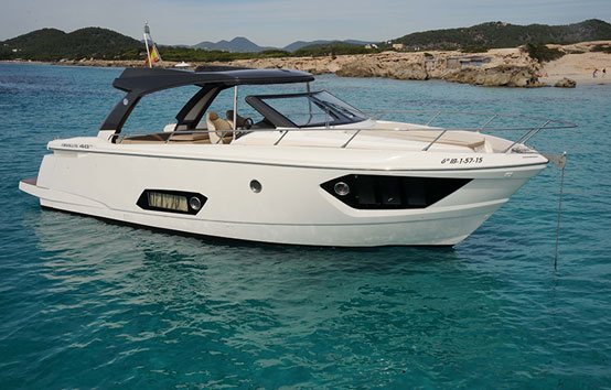 Ibiza motorboat charter absolute 40