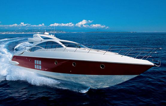 Ibiza yacht charter Azimut 68 Sport