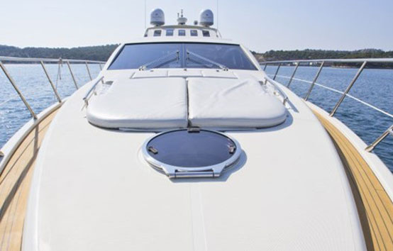 Ibiza yacht charter Azimut 68 Sport