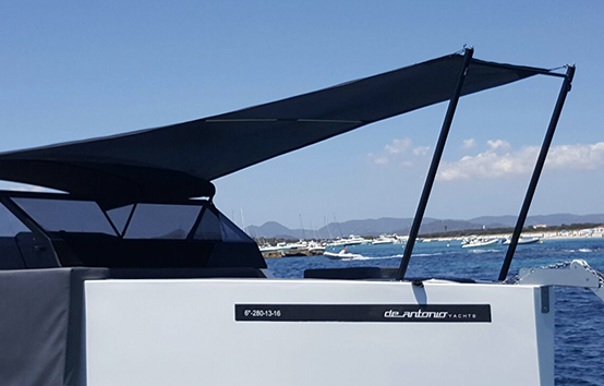 De Antonio d33 Ibiza motor boat charter
