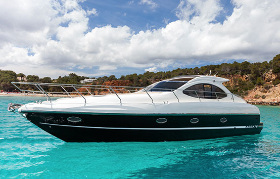 Ibiza speedboat charter Primatist G41 Abbate