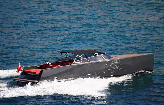 Ibiza motorboat charter Van Ducht 40 Marina Botafoch