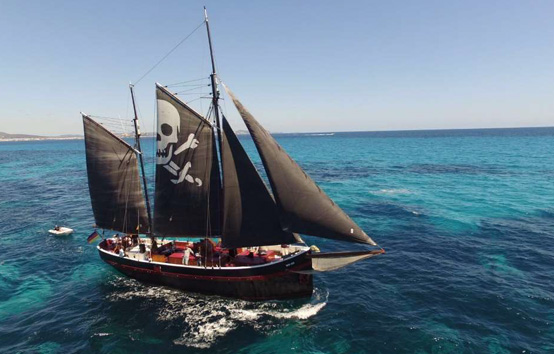 Ibiza event sailboat charter