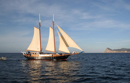 Ibiza event sailboat charter