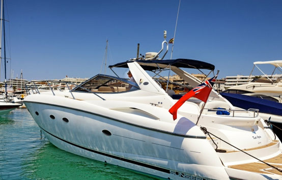 Ibiza Yacht Charter Sunseeker Portofino 49