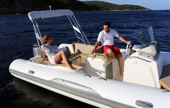 Ibiza zodiac charter Capelli Tempest 775