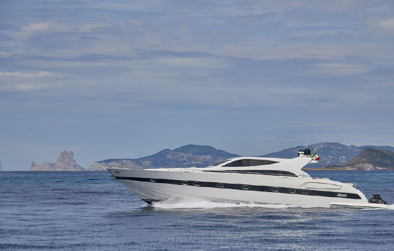 ibiza yachts charter Alfamarine 78
