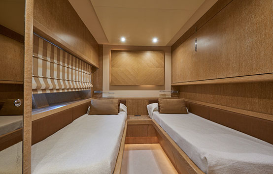 ibiza yachts charter Alfamarine 78 interior