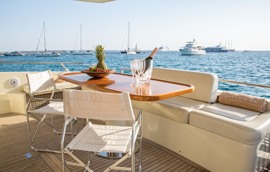 ibiza yachts charter Riva Dolce Vita 70