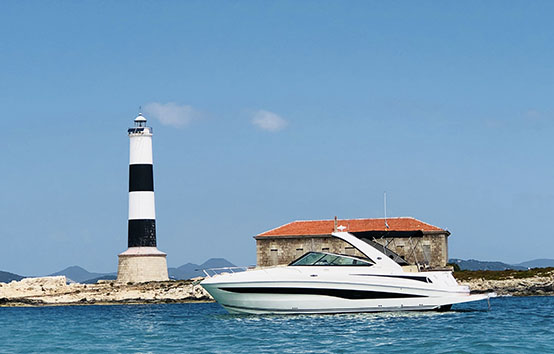 ibiza motorboat charter sea ray 37