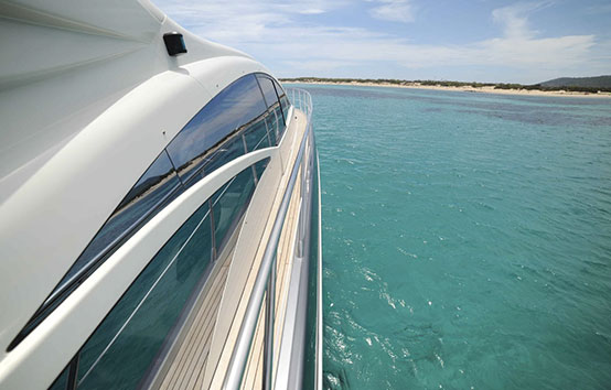 Ibiza yacht charter Azimut 68 Sport
