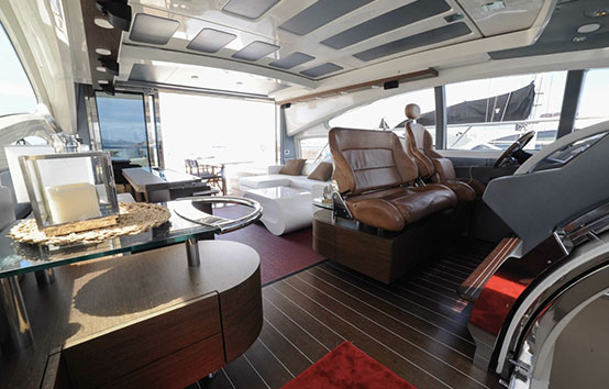 Ibiza yacht charter Azimut 68 Sport