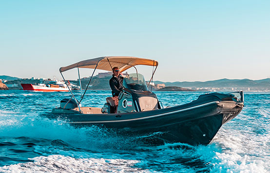 RIBS charter Ibiza nuova jolly 25
