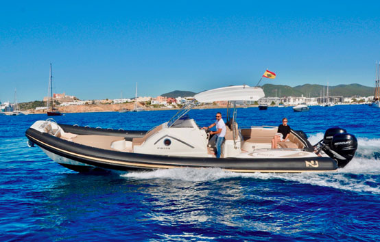 RIBS charter Ibiza nuova jolly 35