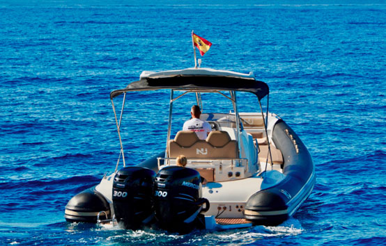 RIBS charter Ibiza nuova jolly 35