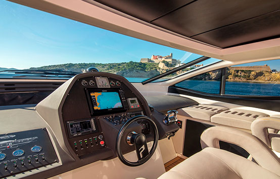ibiza yacht charter pershing 62