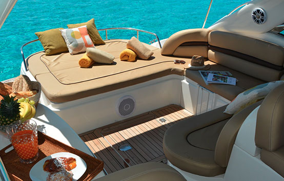 Ibiza Yacht charter sunseeker-camargue 44